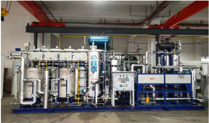 苏州科瑞为寿光鲁清石化交付撬装式甲醇制氢设备